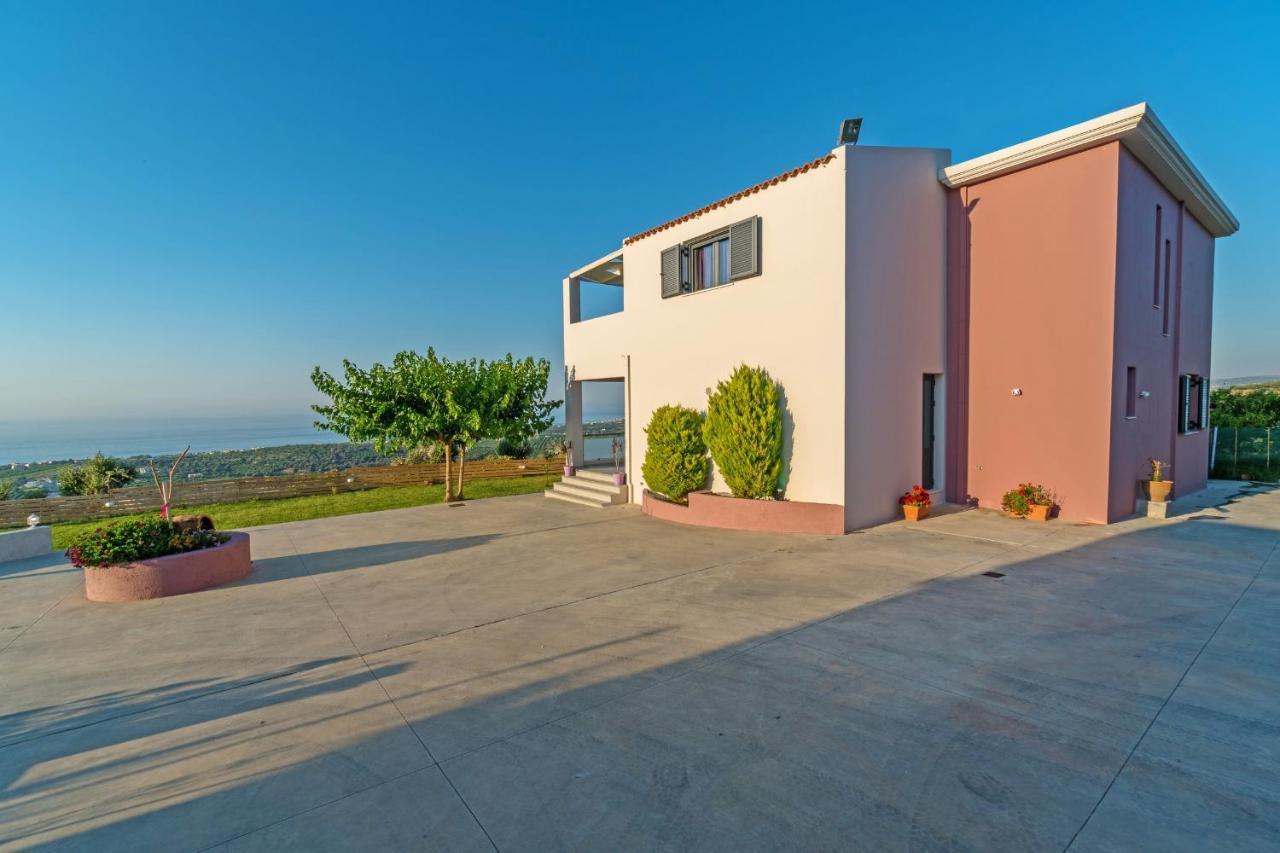 Alkistis Villa With Amazing Sea View Maroulás Exteriör bild
