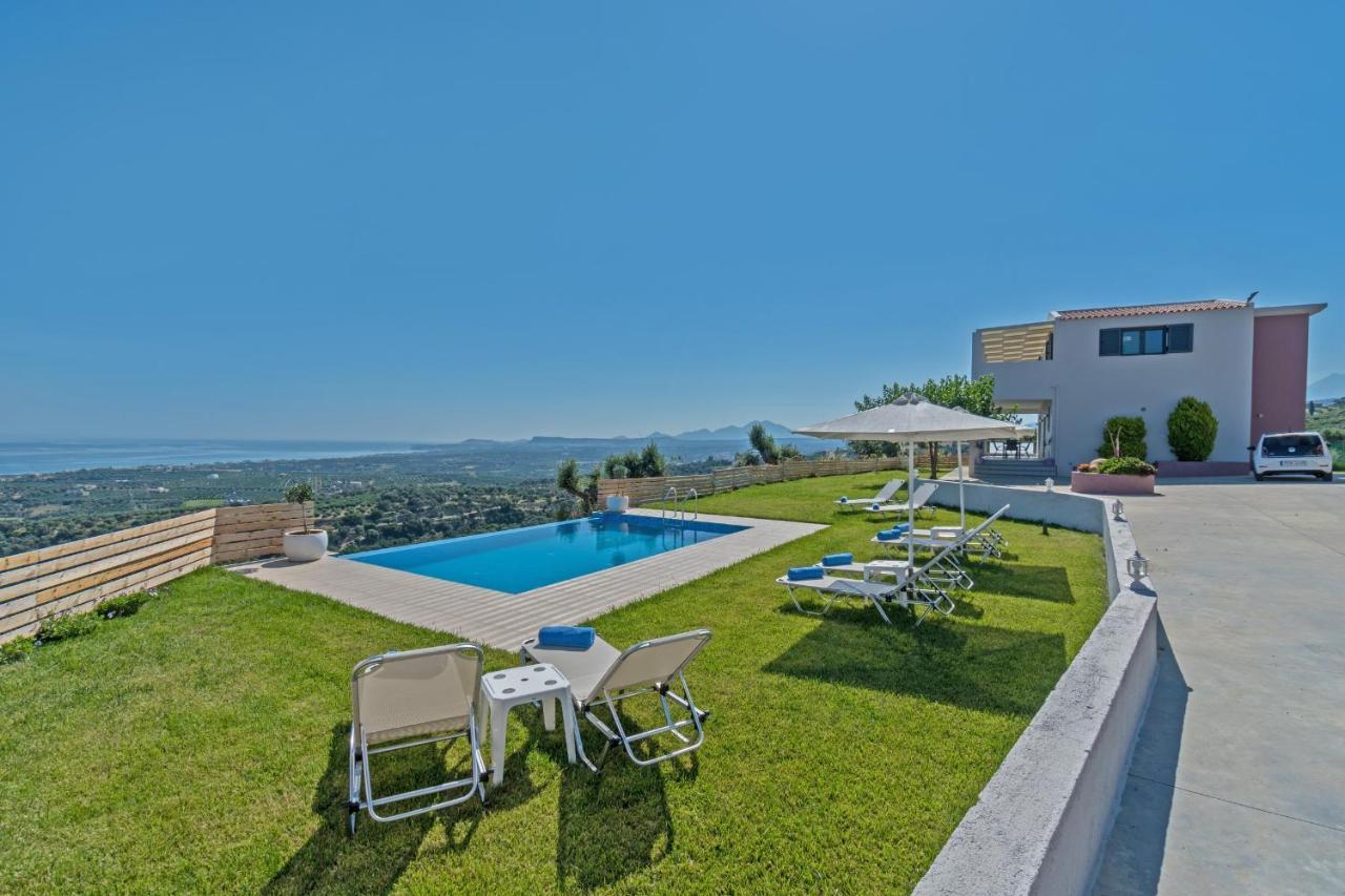 Alkistis Villa With Amazing Sea View Maroulás Exteriör bild