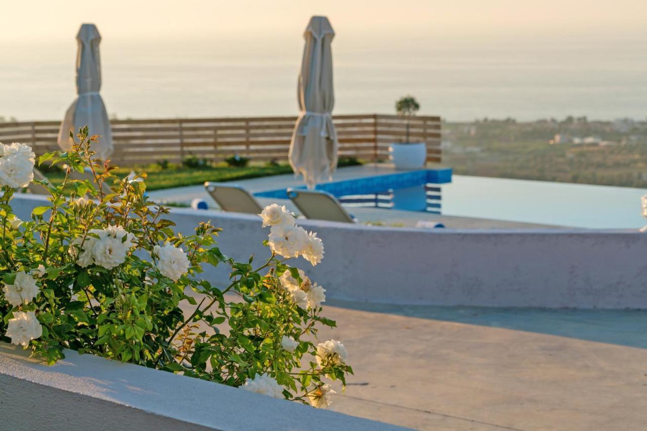 Alkistis Villa With Amazing Sea View Maroulás Exteriör bild