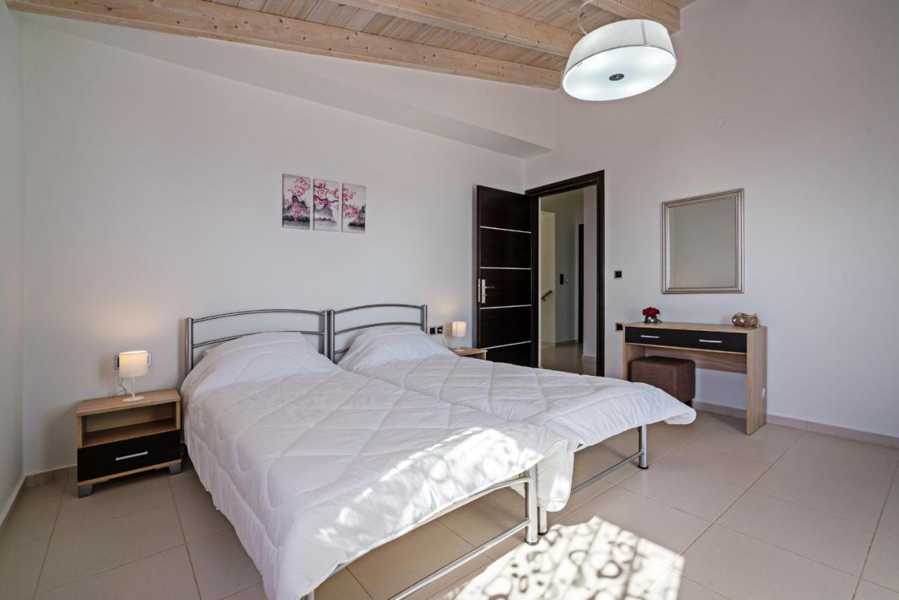Alkistis Villa With Amazing Sea View Maroulás Exteriör bild