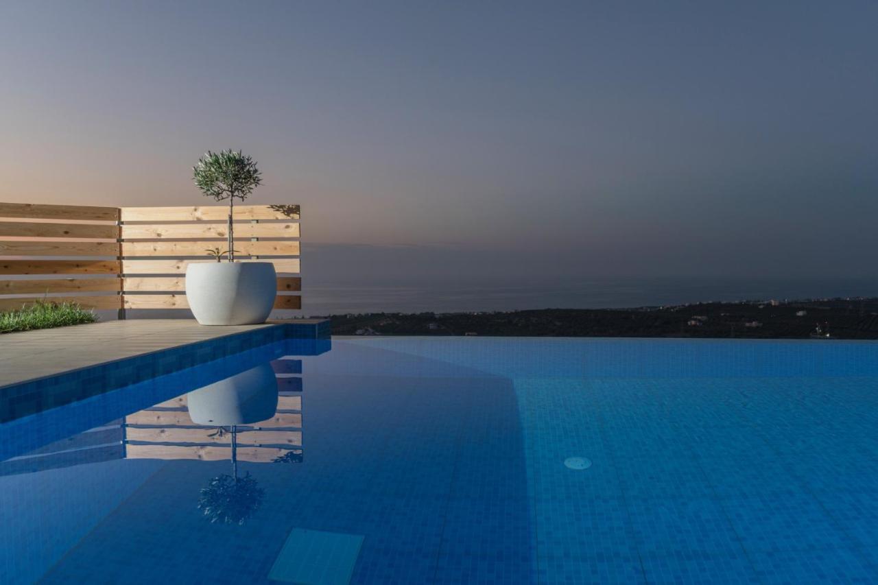 Alkistis Villa With Amazing Sea View Maroulás Exteriör bild