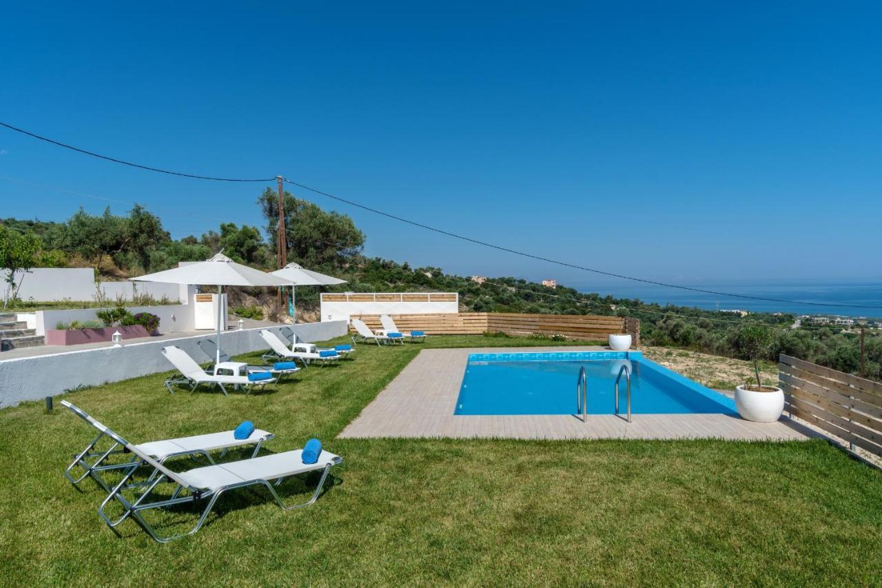 Alkistis Villa With Amazing Sea View Maroulás Exteriör bild