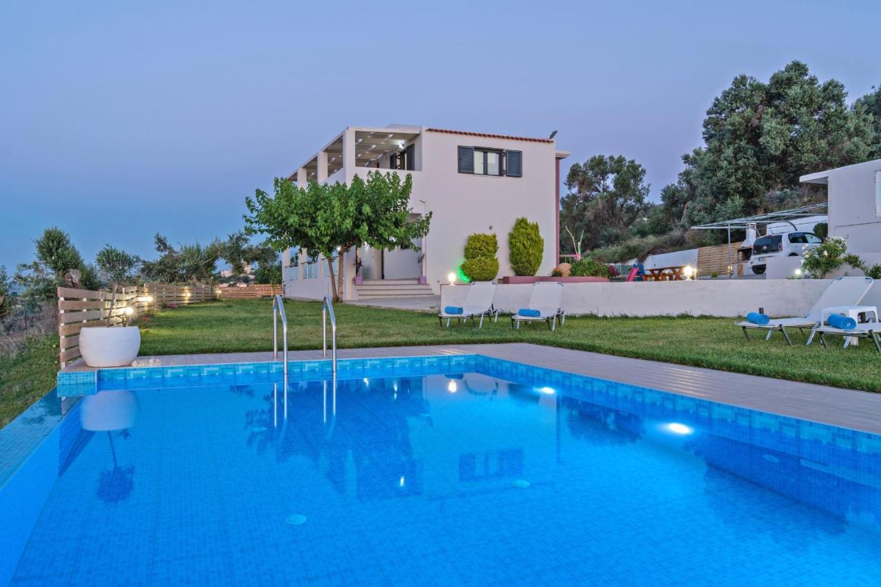 Alkistis Villa With Amazing Sea View Maroulás Exteriör bild